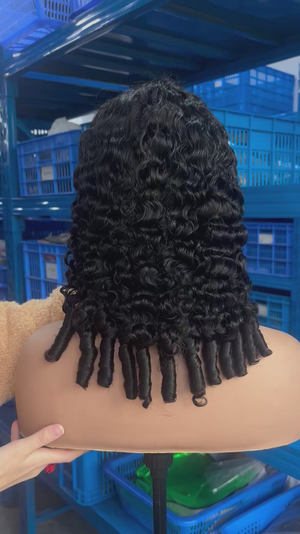 Burmese Curly HD Lace Front Human Hair Wig